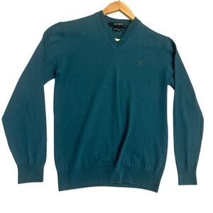 Tiger of Sweden M women’s gently used condition  aquamarine “Harvard” sweater